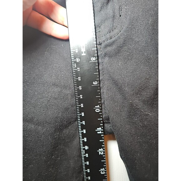 Black Skinny Jeans With Rips Size XL Punk Rocker Metal Grunge - Picture 8 of 9